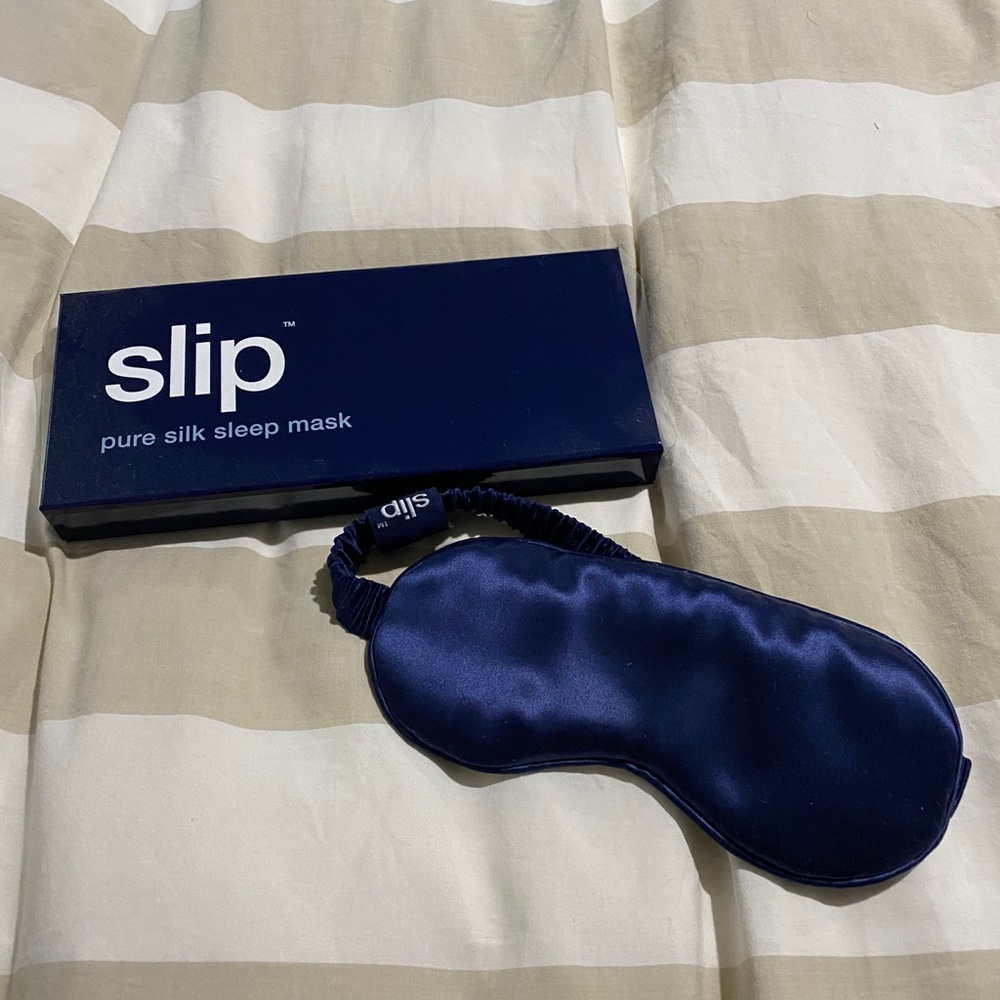 Slip sleep mask